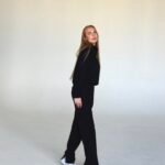 SPLIT KELNĖS | BLACK